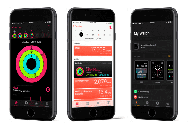 A try to redesign Apple's Health App